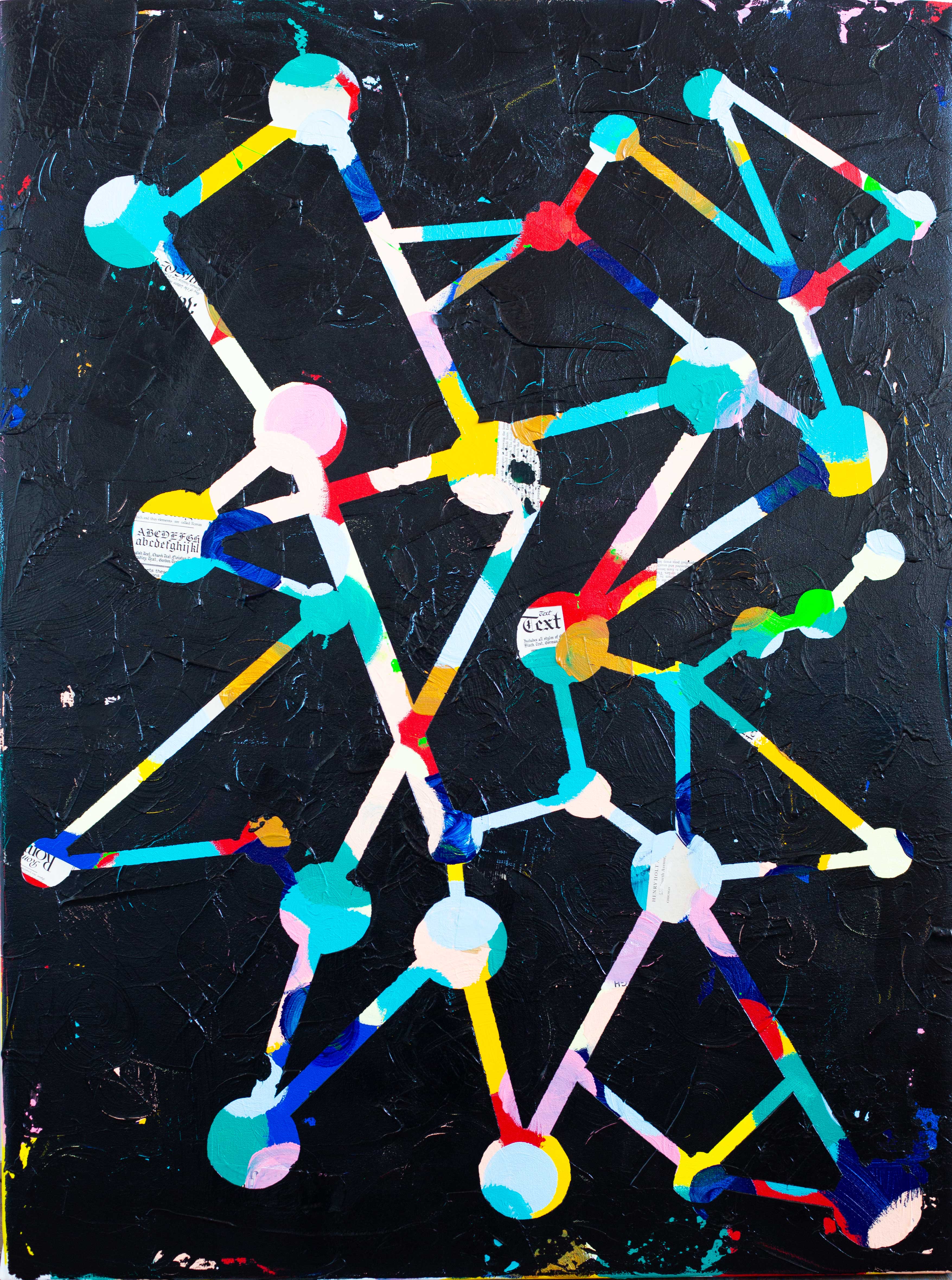 Alchemy - Original abstract painting on canvas