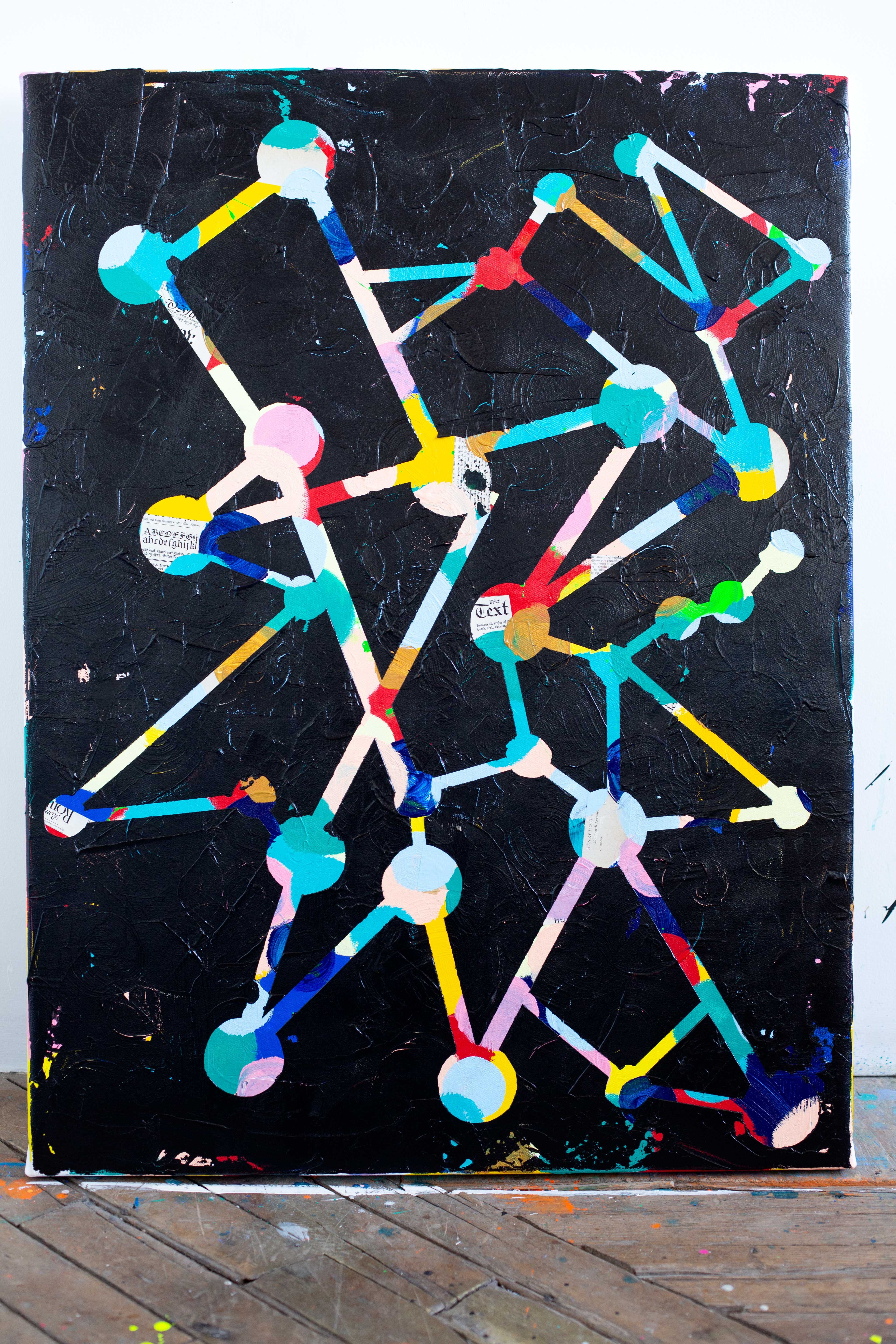 Alchemy - Original abstract painting on canvas